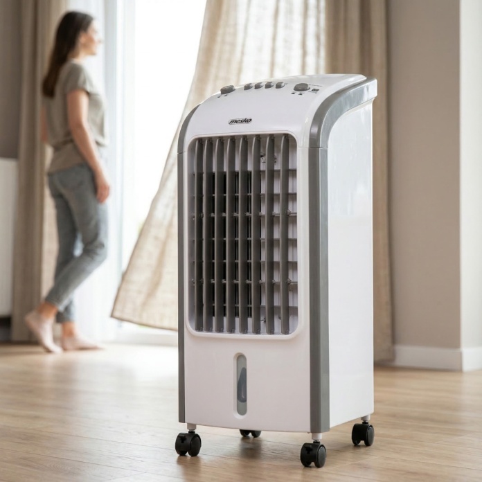 klimator Mesko MS 7918 z kółkami i uchwytem do przenoszenia